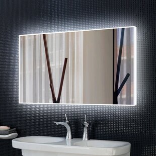 Led Bathroom Mirror Anti Fog 30 X 36 Backlit | Wayfair
